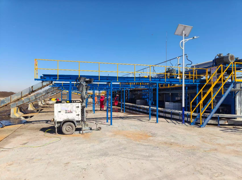 科威特-落地油泥砂處理